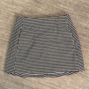 Urban Outfitters Checkered Mini A-Line Skirt